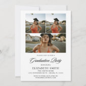 Ankündigungen für Minimalistische 2 Fotos Graduier (Rückseite)