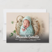 Ankündigungen für unser Sweet Baby Foto (Vorderseite)