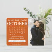 Ankündigungen Save the Date von Terminen | Hochzei (Stehend Vorderseite)