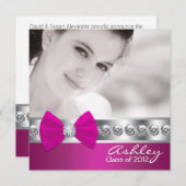 Ankündigungen von Girls Hot Pink Foto (Vorne/Hinten)