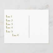 Ankündigungen zu billigen Graduierungen (Rückseite)