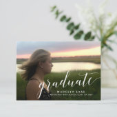 Ankündigungen zu einfachen Foto-Uni-Abschlüssen (Stehend Vorderseite)