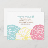 Ankündigungen zum Blumendesign (Vorne/Hinten)