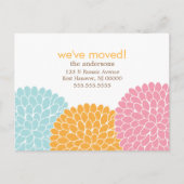 Ankündigungen zum Blumendesign (Vorderseite)