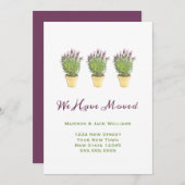 Ankündigungen zum Chic Moving | Wir haben Lavendel (Vorne/Hinten)