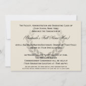 Ankündigungen zum Uni-Abschluss von Wappen (Rückseite)