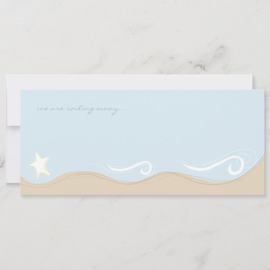 Ankündigungen zum Wegfahren (Vorderseite)