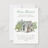 Ankündigungen zum Zuhause-Verschieben von Wasserfa (Vorderseite)