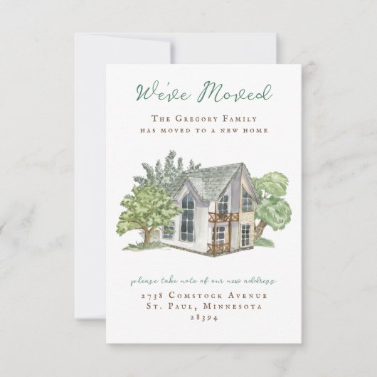 Ankündigungen zum Zuhause-Verschieben von Wasserfa (Vorderseite)