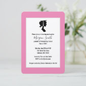 Ankündigungen zur Absolventen Silhouette (Stehend Vorderseite)