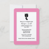 Ankündigungen zur Absolventen Silhouette (Vorderseite)