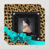 Ankündigungen zur aquamarinen Blauen Leopard-Gradu (Vorne/Hinten)