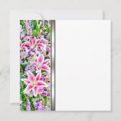 Ankündigungen zur Beerdigung von Pink Lily (Rückseite)