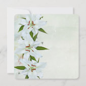 Ankündigungen zur Beerdigung von White Lily (Rückseite)