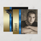 Ankündigungen zur Blue Gold Graduation von Boys (Vorne/Hinten)