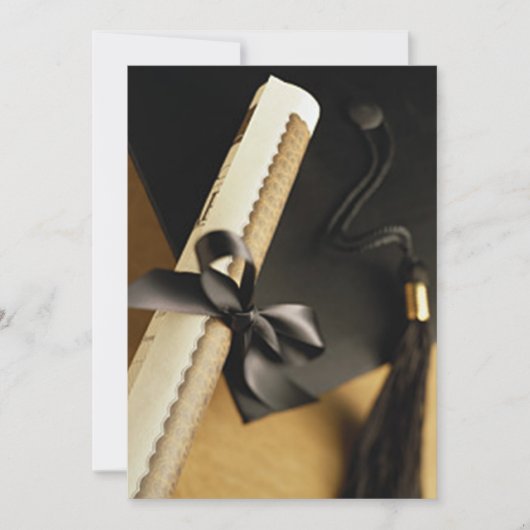 Ankündigungen zur einfachen Foto-Graduierung mit 5 (Vorderseite)