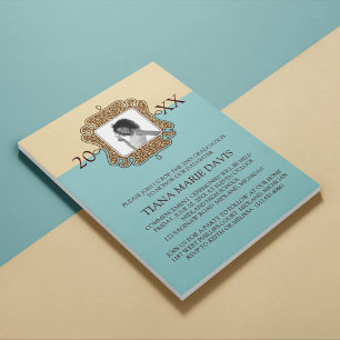 Ankündigungen zur Graduierung von 20XX Fotokarten