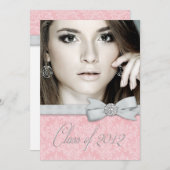 Ankündigungen zur Graduierung von rosa Damaskus-Fo (Vorne/Hinten)