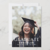 Ankündigungen zur modernen Foto-Graduierung (Vorderseite)