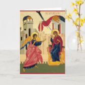 Ankündigungs-Ikonen-Gruß-Karte Karte (Gelbe Blume)