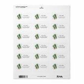 Ankündigungsadresse für neu gepflanzte Roots Adressaufkleber (Vorne)