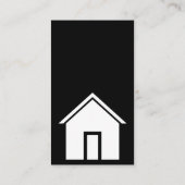 Ankündigungsadresse für Schwarz-Weiß-Bewegung einf Begleitkarte (Rückseite)