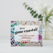 Ankündigungskarte für den Bustransfer (Stehend Vorderseite)