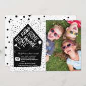 Ankündigungskarten für Fotos mit niedlicher Famili Ankündigung (Vorne/Hinten)