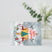 Ankündigungspostkarte (Stehend Vorderseite)