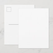 Ankündigungspostkarte (Vorne/Hinten)