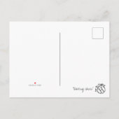 Ankündigungspostkarte (Rückseite)