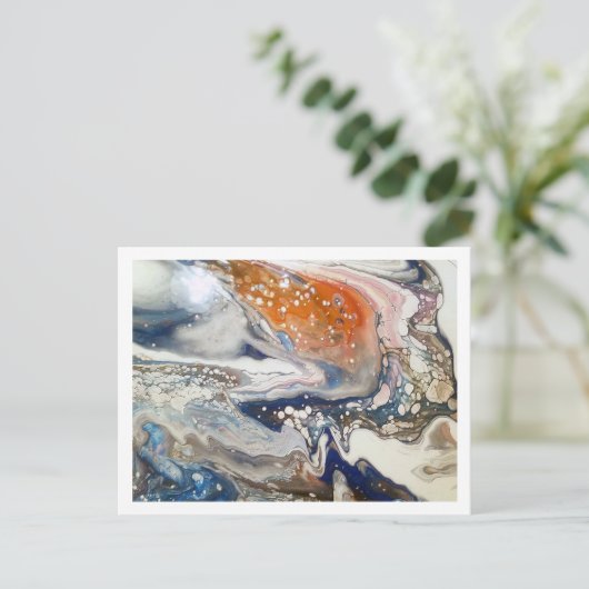 Ankündigungspostkarte (Stehend Vorderseite)