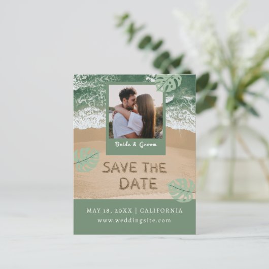 Ankündigungspostkarte (Stehend Vorderseite)