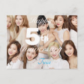 Ankündigungspostkarte (Vorderseite)