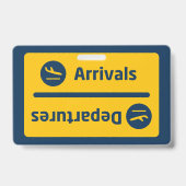 Ankunft/Abfahrt Ausweis (Rückseite)