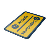 Ankunft/Abfahrt Badematte (Schrägansicht)