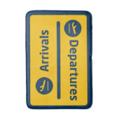 Ankunft/Abfahrt Badematte (Vorderseite Vertikal)