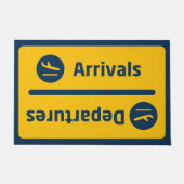 Ankunft/Abfahrt Fußmatte (Vorderseite)