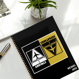 Ankunft Abflug, Luftfahrt, Einfache Hauswärmung Planer