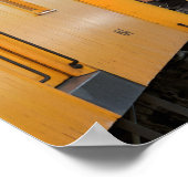 Ankunft am Bahnhof Durango Poster (Ecke)