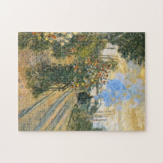Ankunft am Montegeron Monet Kunstvoll wandern Puzzle (Horizontal)