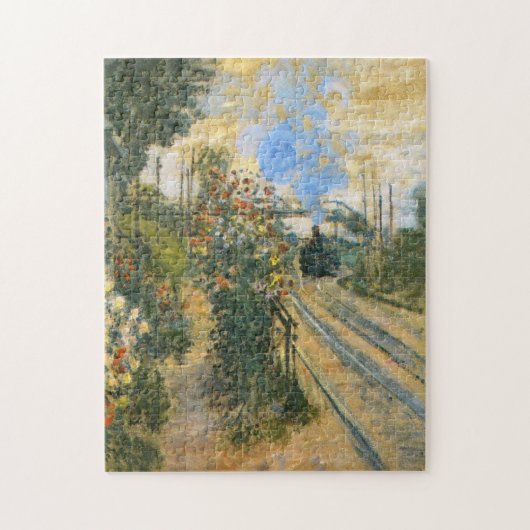 Ankunft am Montegeron Monet Kunstvoll wandern Puzzle (Vertikal)