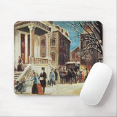 Ankunft am WeihnachtsParty Mousepad (Mit Mouse)