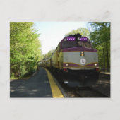 Ankunft auf Gleis 1 Postkarte (Vorderseite)