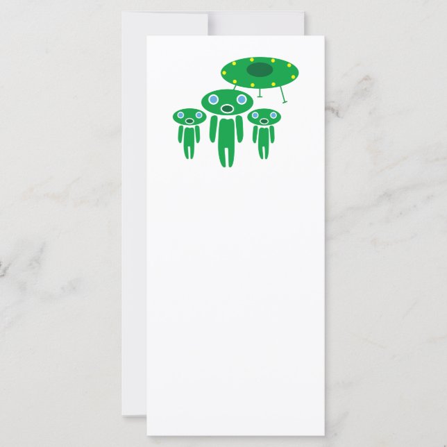 Ankunft der Außerirdischen (Vorderseite)