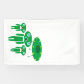 Ankunft der Außerirdischen Banner (Horizontal)