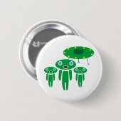 Ankunft der Außerirdischen Button (Vorne & Hinten)
