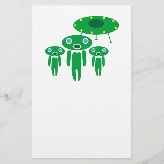 Ankunft der Außerirdischen Flyer (Vorne)