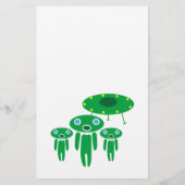 Ankunft der Außerirdischen Flyer (Hinten)