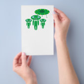 Ankunft der Außerirdischen Flyer (Handgriff)